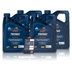 Aral 16 L HighTronic 5W-40 + Ölwechsel-Anhänger [Hersteller-Nr. 15F47C]