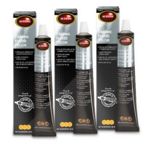 Autosol 3x 75 ml Politur für verchromte Kunststoffe [Hersteller-Nr. 01001910]