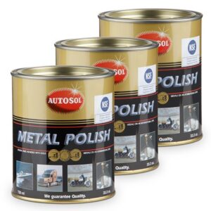 Autosol 3x 750 ml Edel Chromglanz Politur [Hersteller-Nr. 01001100]