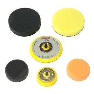 Dino Kraftpaket Upgrade-Set für Poliermaschine - UNC 5/16-24 Gewinde - 6-tlg. [Hersteller-Nr. 640350]