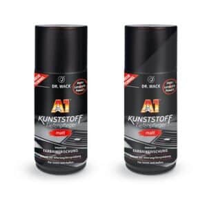 Dr. Wack 2x 250 ml A1 Kunststoff-Tiefenpfleger matt [Hersteller-Nr. 2770]