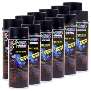 Dupli Color 12x 400ml Supertherm black 800°C [Hersteller-Nr. 191794]