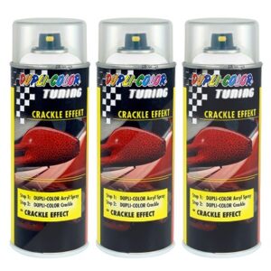 Dupli Color 3x 400ml Tuning Crackle Effekt weiss [Hersteller-Nr. 466441]