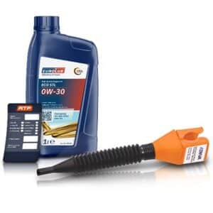 Eurolub 1 L ECO STL 0W-30 + Ölwechsel-Anhänger + Einfülltrichter [Hersteller-Nr. 41827128]