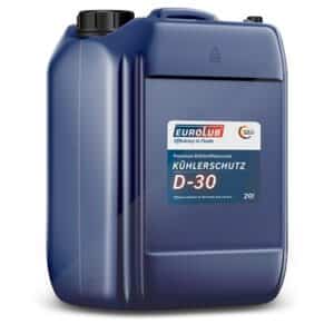 Eurolub 20 L KÜHLERSCHUTZ D-30 Kühlerfrostschutz [Hersteller-Nr. 821020] für Dacia