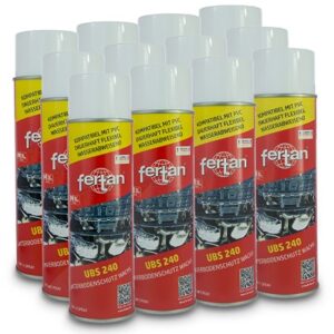 Fertan 12x 500 ml UBS 240 Unterboden Schutzwachs [Hersteller-Nr. 27201]