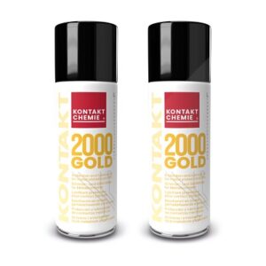 Kontakt Chemie 2x 200 ml KONTAKT 2000 GOLD Kontaktgleitmittel [Hersteller-Nr. 82509-AA]