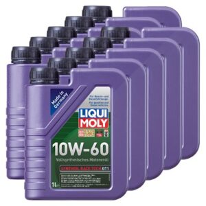 Liqui Moly 10x 1 L Synthoil Race Tech GT1 10W-60 [Hersteller-Nr. 1390]