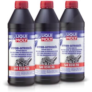 Liqui Moly 3x 1 L Hypoid-Getriebeöl (GL5) SAE 85W-90 [Hersteller-Nr. 1035]