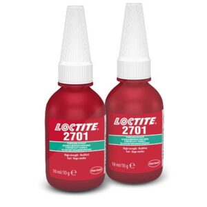Loctite 2x 10 ml 2701 Schraubensicherung hochfest [Hersteller-Nr. 195827]