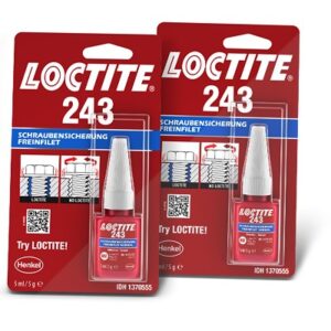 Loctite 2x 5 ml 243 Schraubensicherung mittelfest [Hersteller-Nr. 1370555]