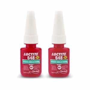 Loctite 2x 5 ml 648 Fügeklebstoff fluoreszierend [Hersteller-Nr. 1804041]