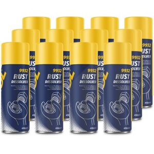 Mannol 12x 450 ml Rust Dissolver Rostlöser [Hersteller-Nr. 9932]