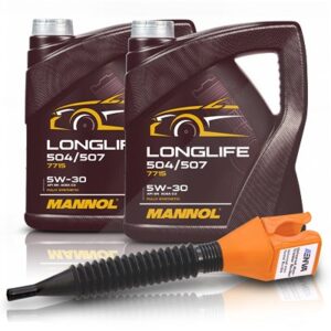 Mannol 2x 4 L Longlife 504/507 5W-30 + Einfülltrichter [Hersteller-Nr. MN7715-4]