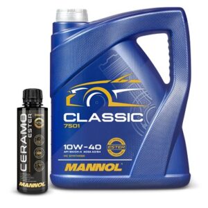 Mannol 5 L Classic 10W-40 + 250 ml Ceramo Ester GRATIS DAZU [Hersteller-Nr. 40984924]