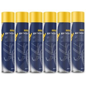 Mannol 6x 650ml Anticor Spray Schwarz Unterbodenschutz [Hersteller-Nr. 9919]