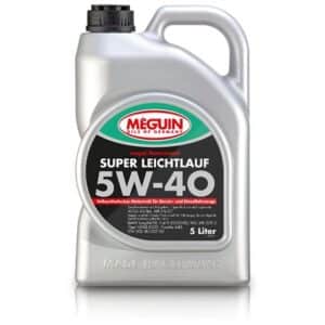 Meguin 5 L megol Motorenöl Super Leichtlauf SAE 5W-40 vollsynthetisch [Hersteller-Nr. 4809]