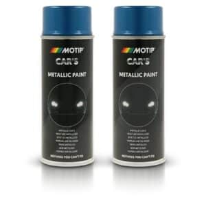 Motip 2x 400ml Car's Metallic-Lack azurblau [Hersteller-Nr. 706837]