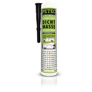 Petec 310 ml Scheiben - & Karosseriedichtmasse schwarz [Hersteller-Nr. 83300]