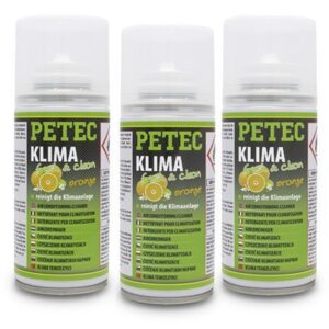 Petec 3x 150 ml Klima fresh & clean Orange [Hersteller-Nr. 71460]
