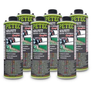 Petec 6x 1 L Seilfett Saugdose [Hersteller-Nr. 73610]