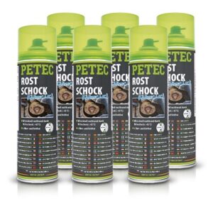 Petec 6x 500 ml Rostschock Kälteschock Spray [Hersteller-Nr. 70150]