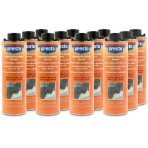 Presto 12x 1 L Unterbodenschutz auf Wachsbasis schwarz [Hersteller-Nr. 690211]
