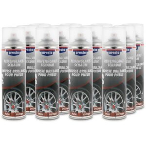 Presto 12x 500ml Reifenglanz-Schaum [Hersteller-Nr. 157189]