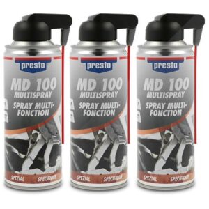 Presto 3x 400 ml MD 100 Multispray mit 2-wege Sprühkopf [Hersteller-Nr. 157165]