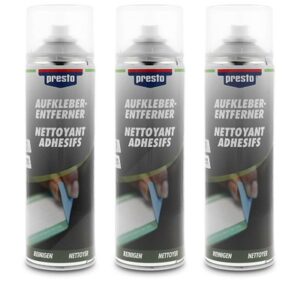 Presto 3x 500ml Aufkleber-Entferner [Hersteller-Nr. 365638]
