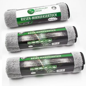 Products For Future 3x Riesen-Mikrofasertuch 60 x 80 cm [Hersteller-Nr. MF-XXL206]