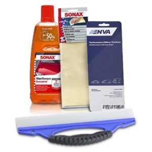 Sonax 1 L GlanzShampoo Konz.+Performance SilikonTrockner+Prem Leder [Hersteller-Nr. 40830672]