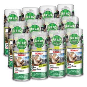 Sonax 12x 100ml KlimaPowerCleaner antibakt. Green Lemon [Hersteller-Nr. 03234000]