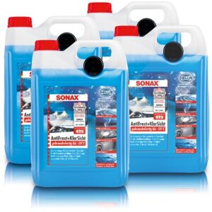 Sonax 4x 5 L AntiFrost&KlarSicht gebrauchsfertig -20°C Scheibenfrostsch [Hersteller-Nr. 03325000]