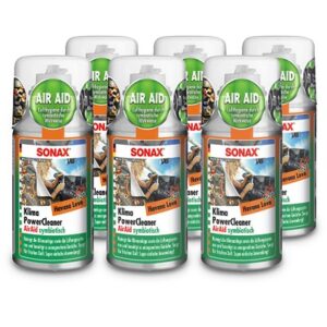 Sonax 6x 100 ml KlimaPowerCleaner AirAid symbiotisch Havana Love [Hersteller-Nr. 03238000]