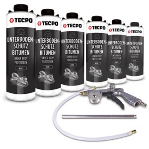 Tecpo 6x 1 L Unterbodenschutz Bitumen