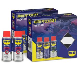 Wd-40 2x Auto-Pflegeset + 2x 100 ml Rostlöser [Hersteller-Nr. 40842995]